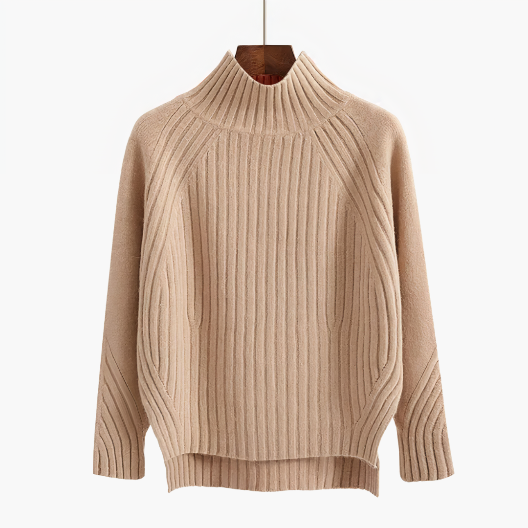 Priya | Relaxed Knit Sweater with Round Neck and Soft Fabric