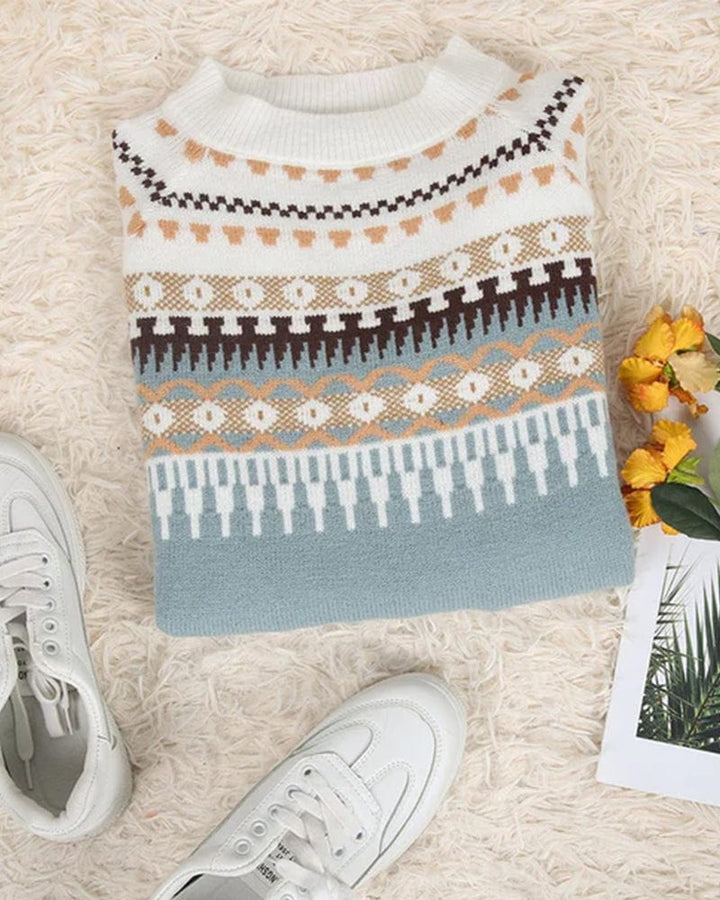 Talia | Pull en maille raffiné à la coupe flatteuse et à la silhouette élégante