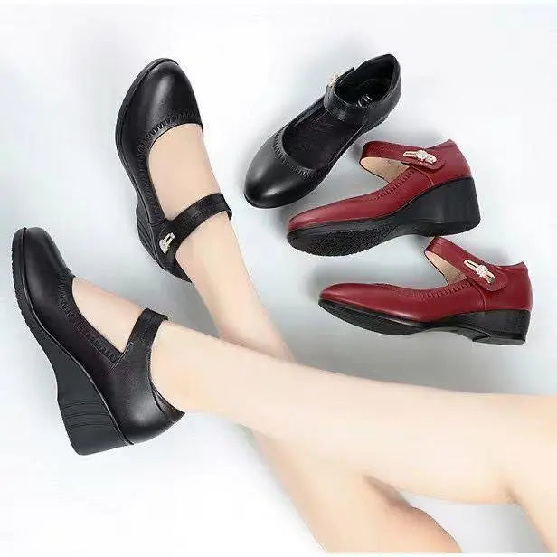 Lydia – Chaussures élégantes confort à talon moyen