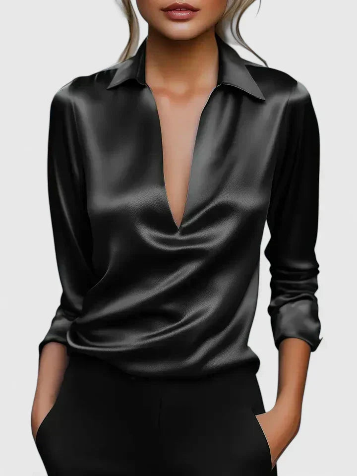 Calvina | Blouse sophistiquée