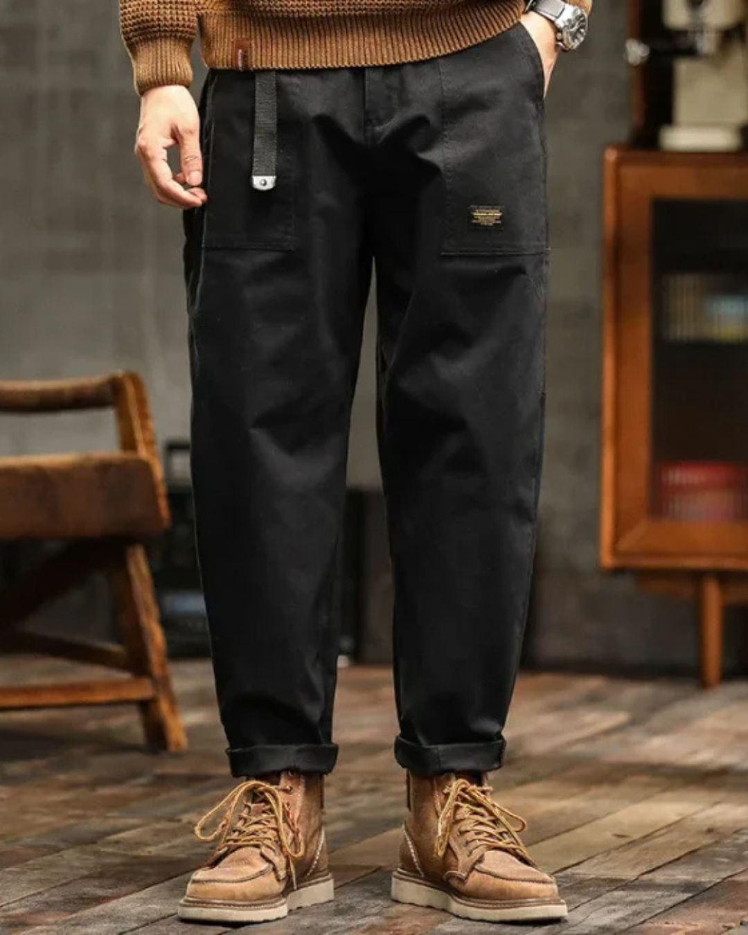Yannick | Pantalon cargo classique