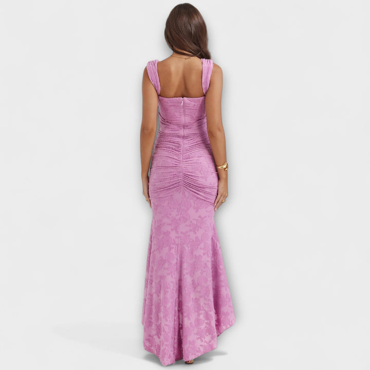 Renske - Robe longue avec corset élégant et raffiné