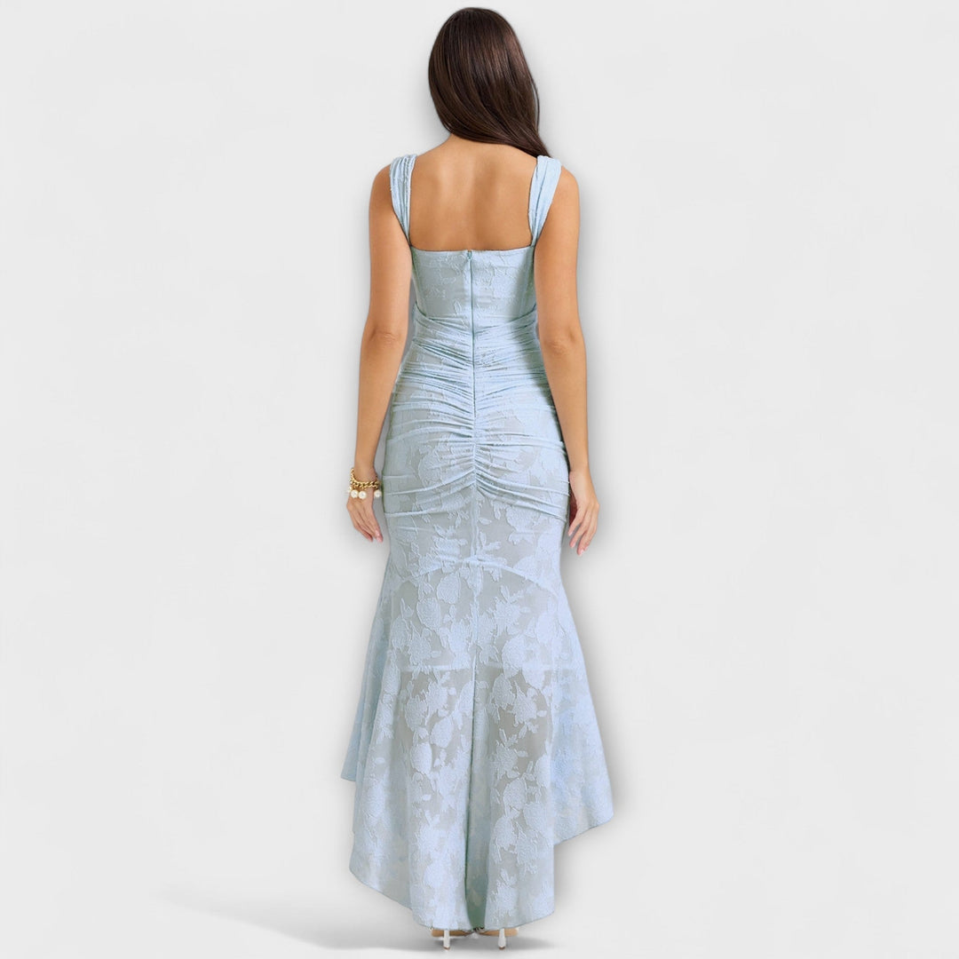 Renske - Robe longue avec corset élégant et raffiné