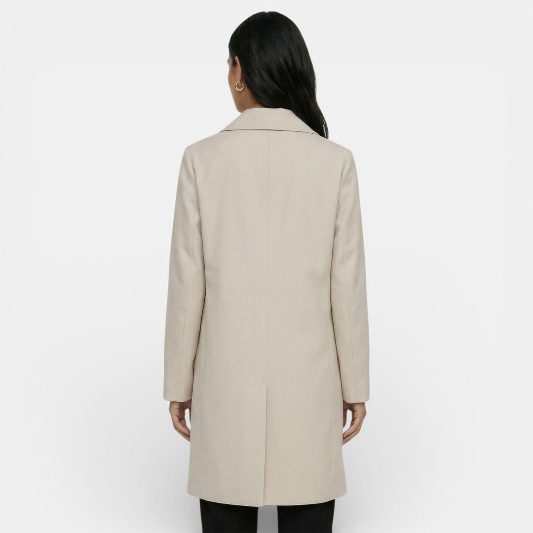 Cordelia | Elegant Women's Midi Trench Coat with Flattering Silhouette and Modern Cut