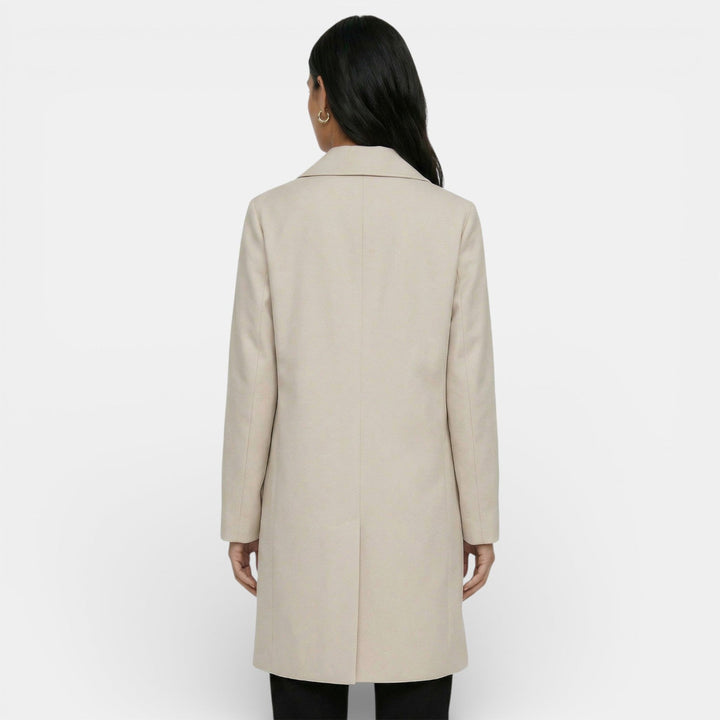 Cordelia | Elegant Women's Midi Trench Coat with Flattering Silhouette and Modern Cut