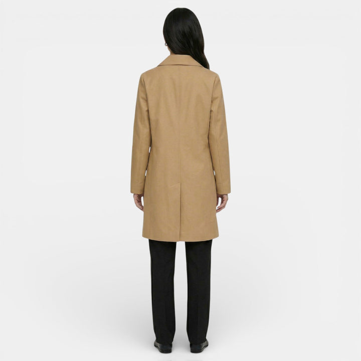 Cordelia | Elegant Women's Midi Trench Coat with Flattering Silhouette and Modern Cut