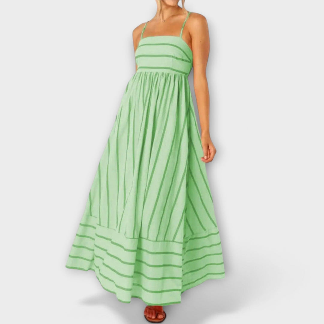 Svea - Robe maxi couleur Bare Bloom