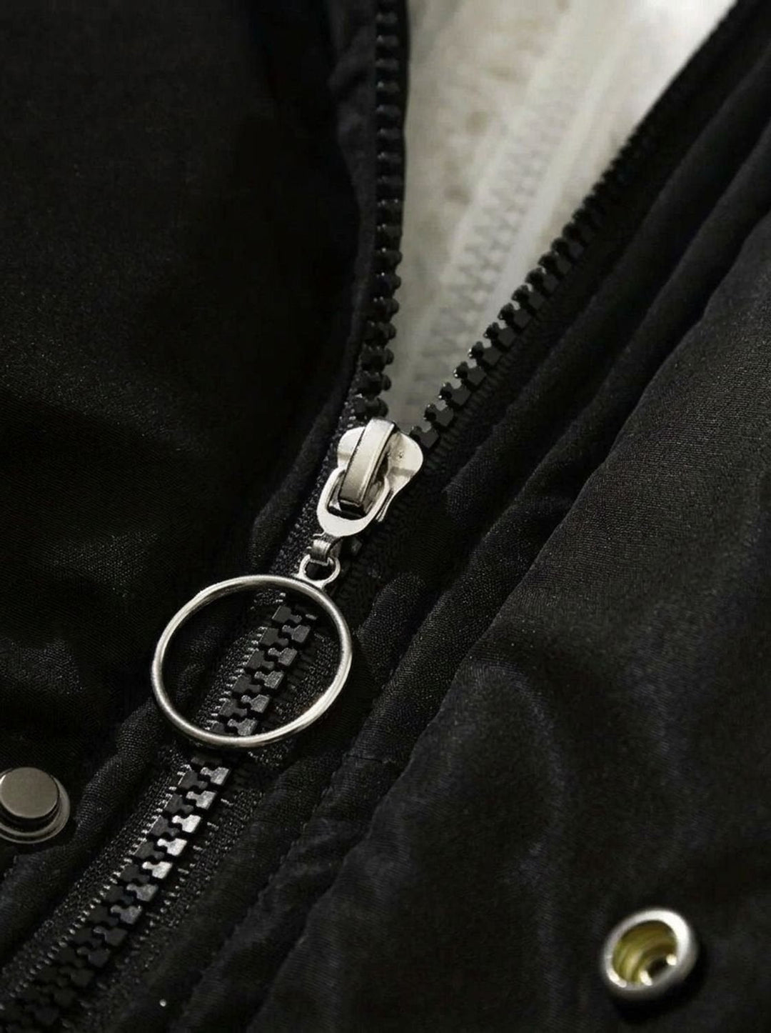 Lucienne | Cozy Hooded Down Jacket with Sherpa Fleece Lining and Quilted Exterior