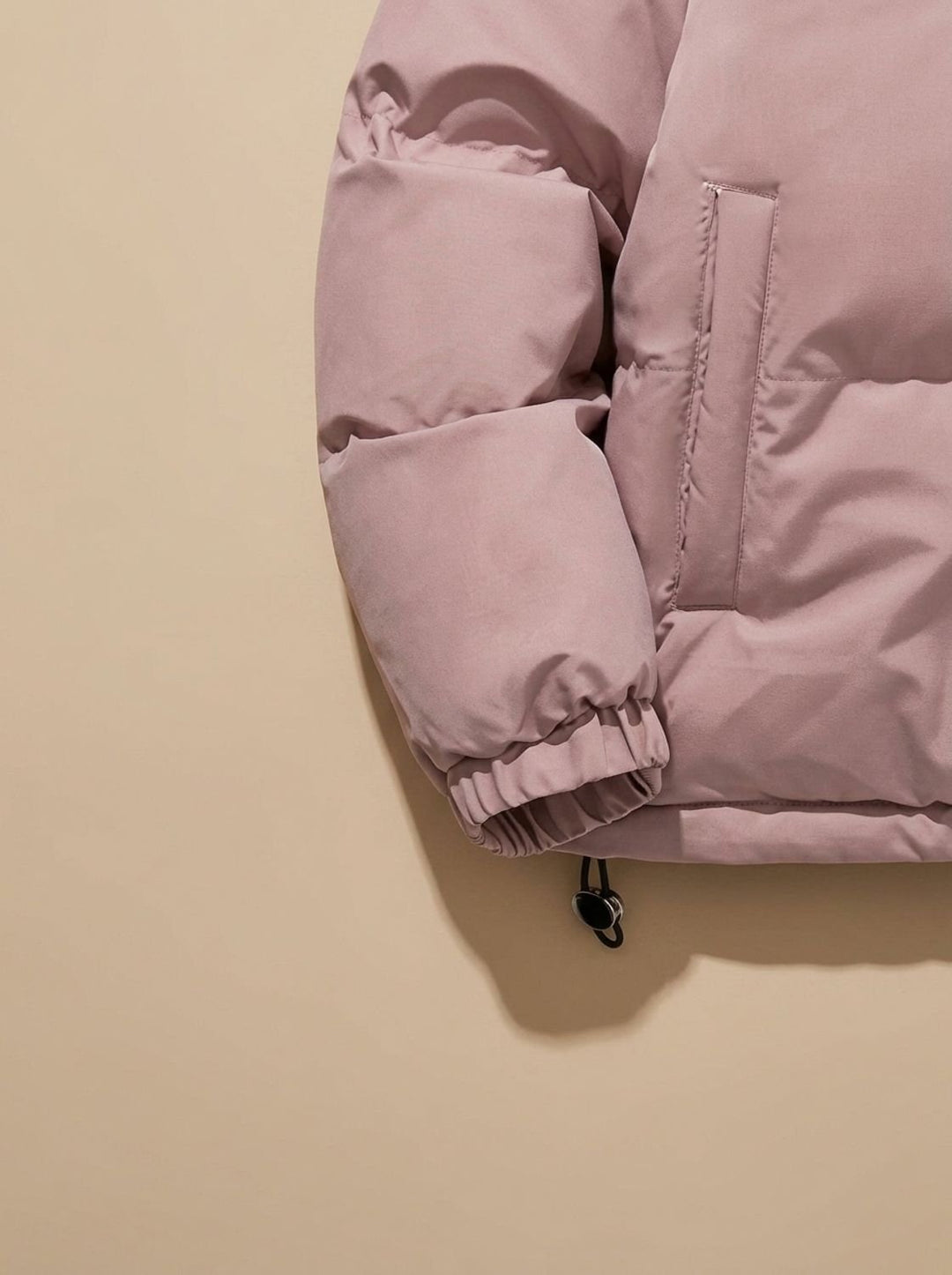 Lucienne | Cozy Hooded Down Jacket with Sherpa Fleece Lining and Quilted Exterior