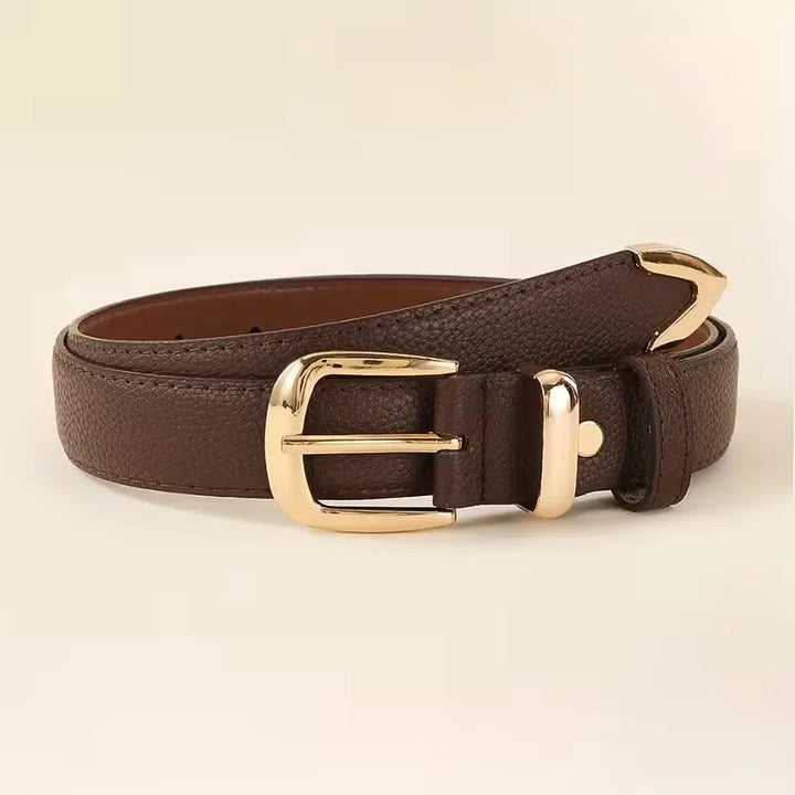 Paula | Ceinture en cuir raffiné avec détail de boucle et ajustement réglable