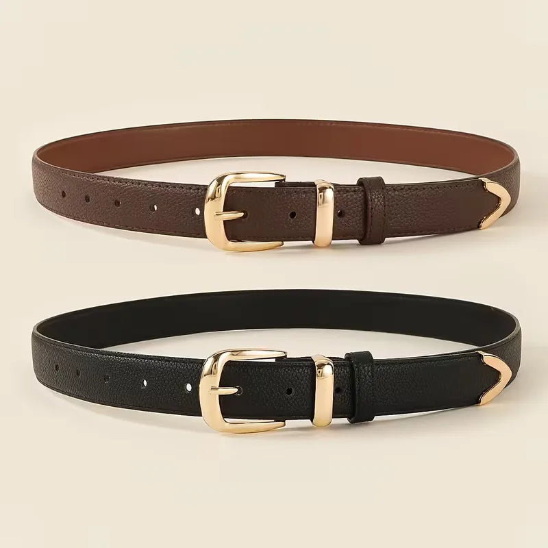 Paula | Ceinture en cuir raffiné avec détail de boucle et ajustement réglable