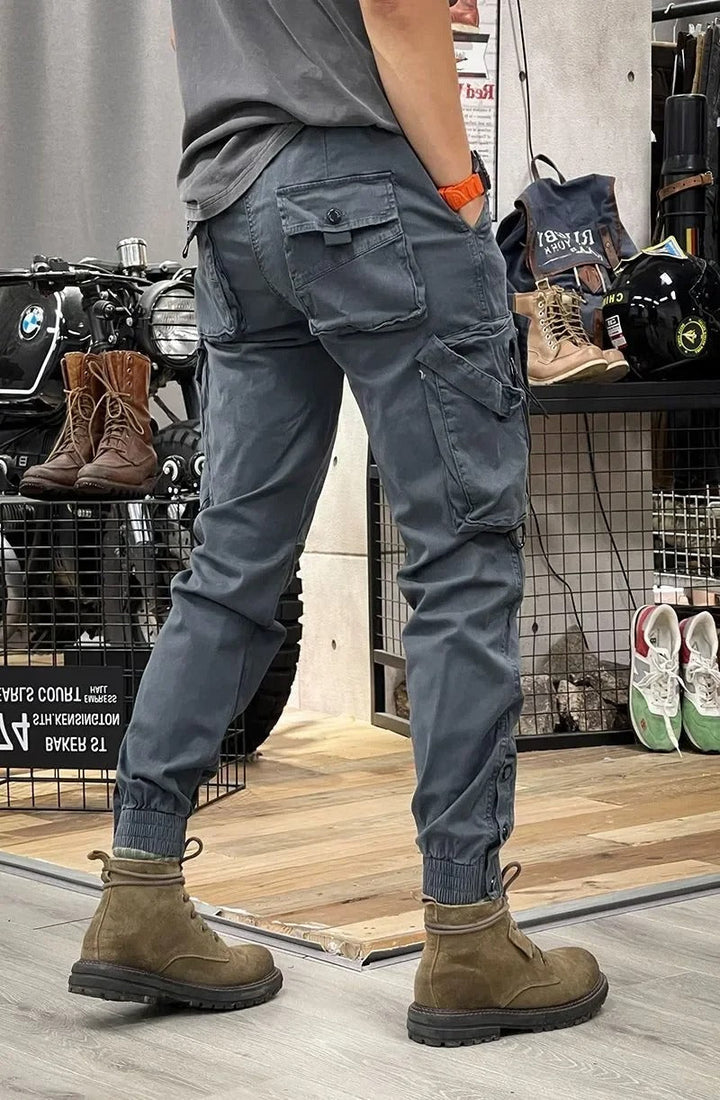 Lucas™ - Pantalon cargo slim avec poches pratiques