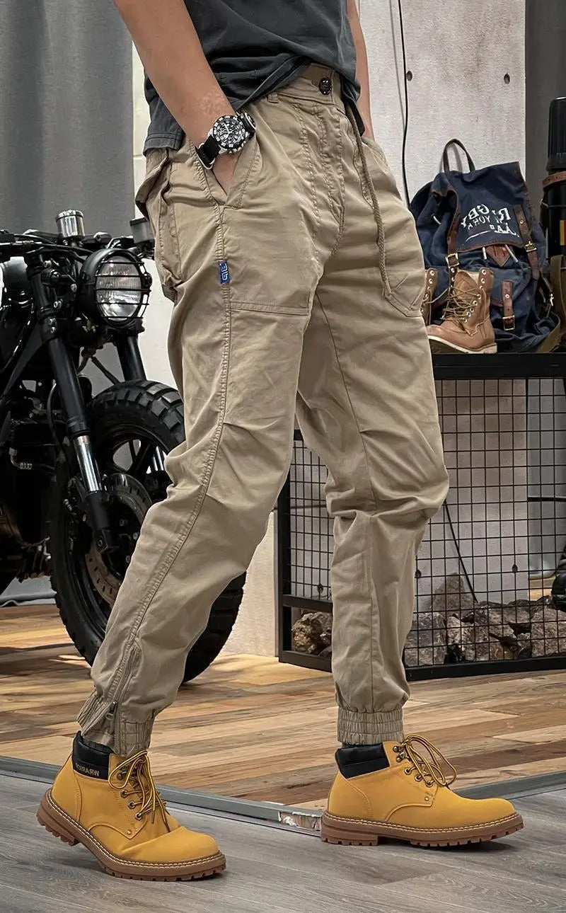 Lucas™ - Pantalon cargo slim avec poches pratiques