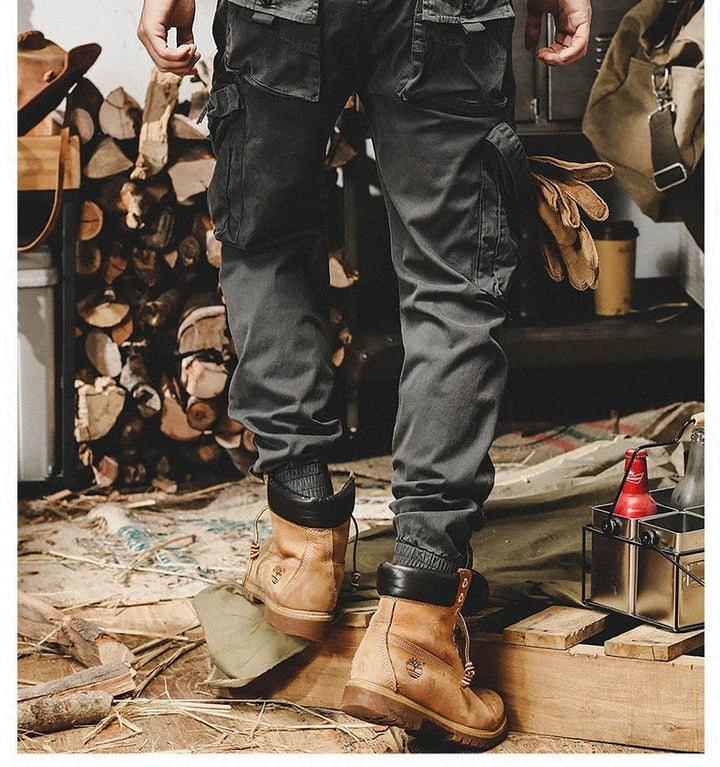 Lucas™ - Pantalon cargo slim avec poches pratiques