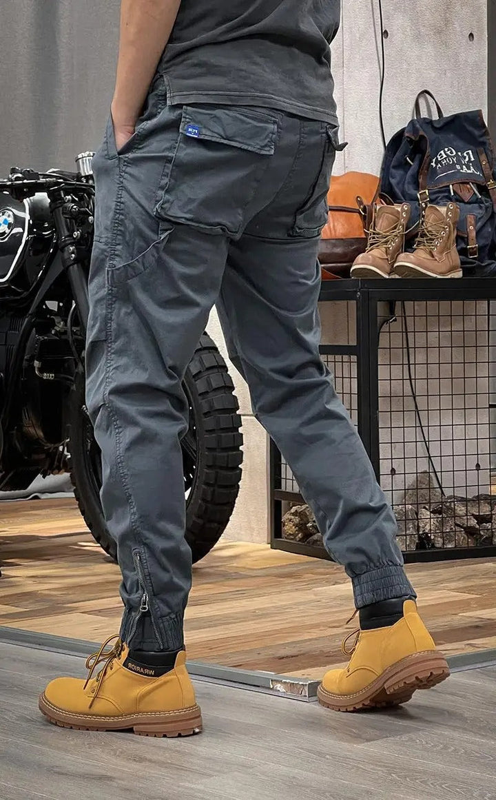 Lucas™ - Pantalon cargo slim avec poches pratiques