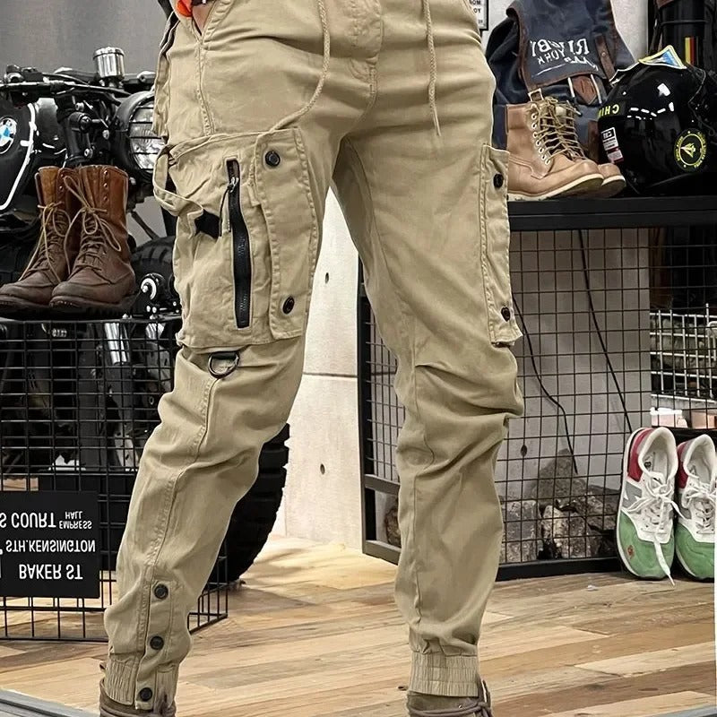 Lucas™ - Pantalon cargo slim avec poches pratiques