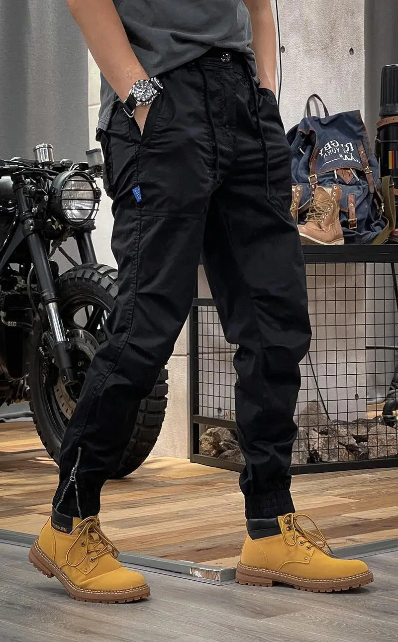 Lucas™ - Pantalon cargo slim avec poches pratiques