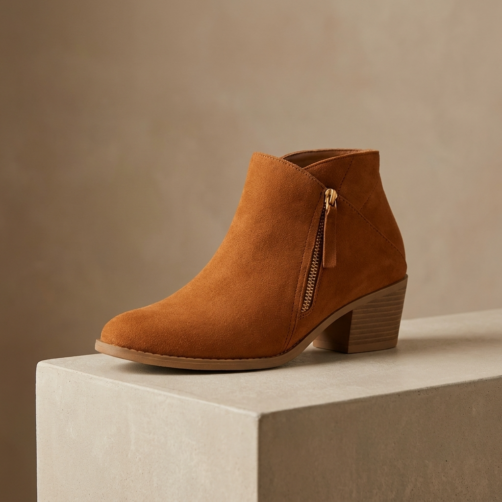 Patricia | Supportive Orthopedic Ankle Boots with Side Zipper