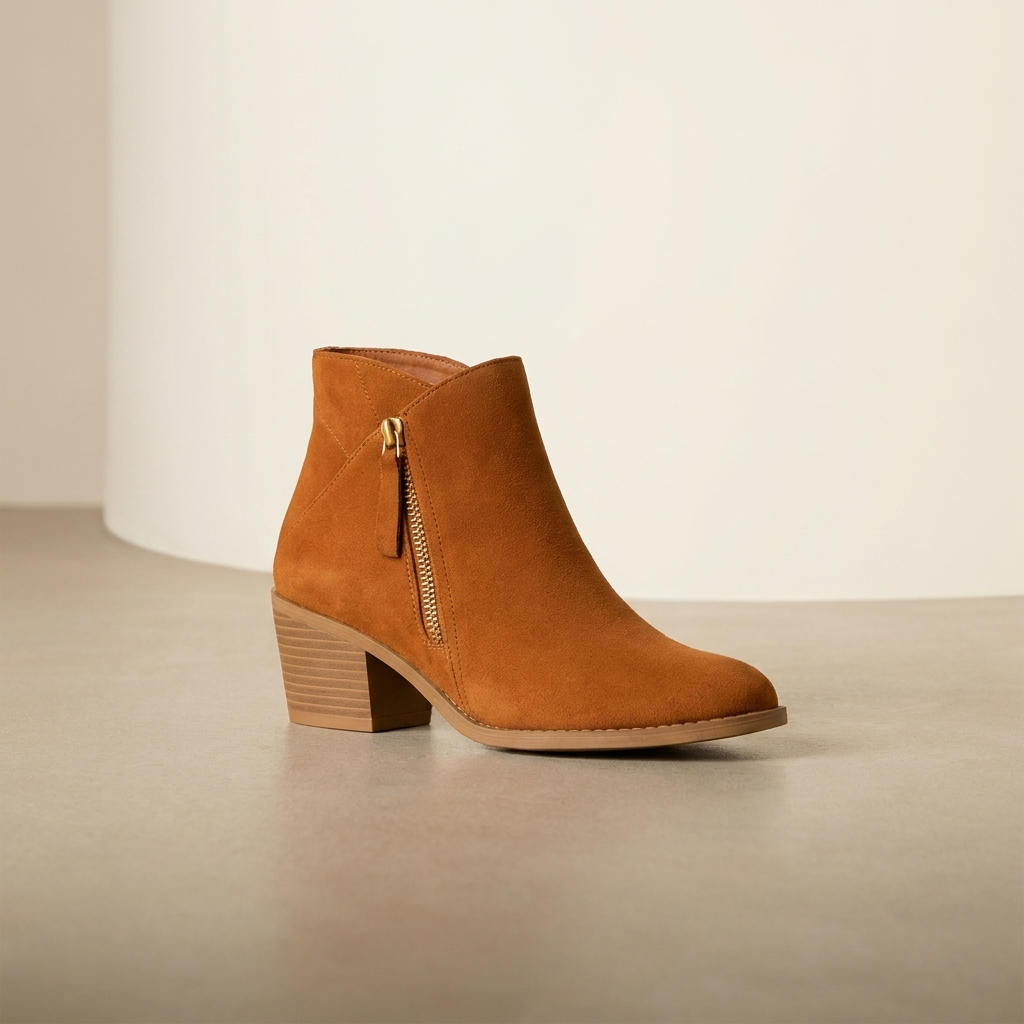 Patricia | Supportive Orthopedic Ankle Boots with Side Zipper