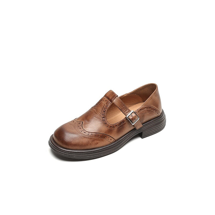 Mattea | Escarpins Mary Janes élégants en cuir