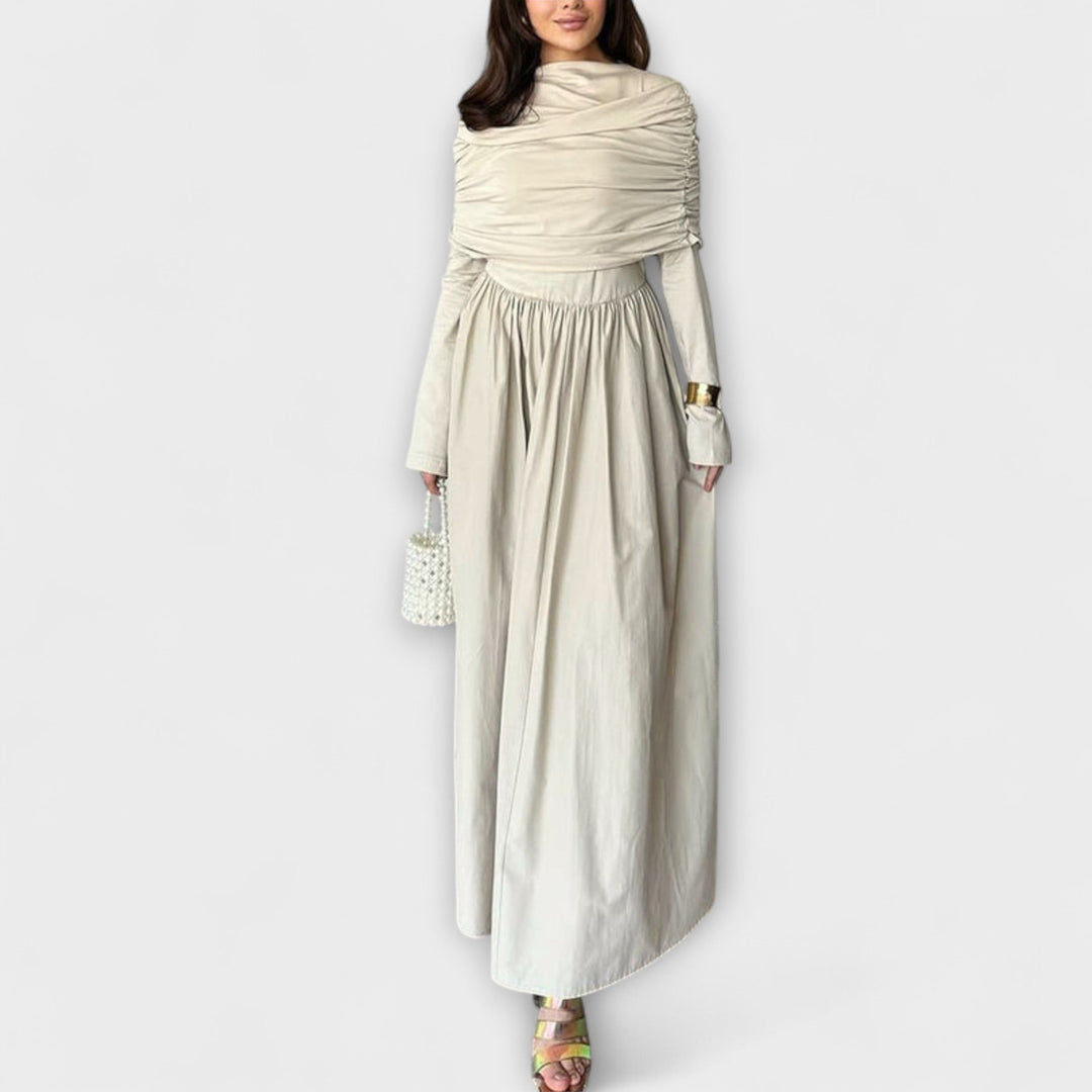 Jessica - Robe plissée décontractée
