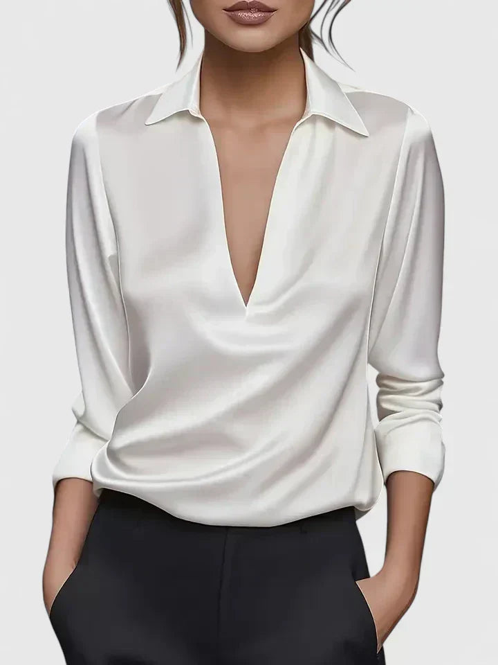 Calvina | Blouse sophistiquée