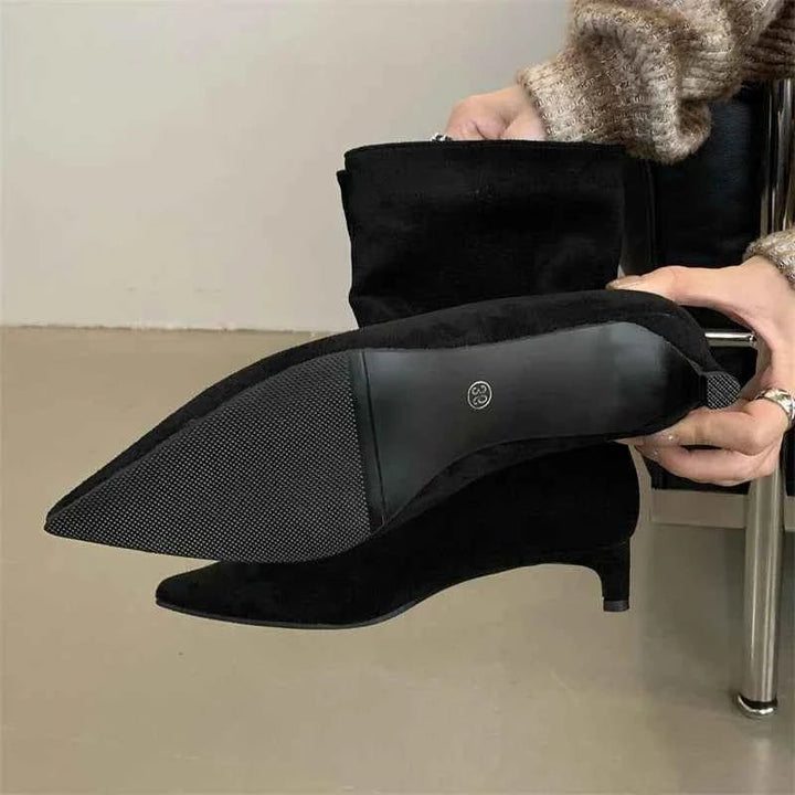 Rosalie | Elegant Women's Ankle Boots with Thin Heel and Ankle-High Design