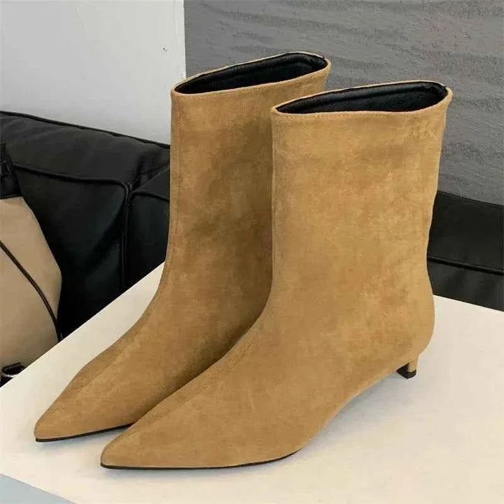 Rosalie | Elegant Women's Ankle Boots with Thin Heel and Ankle-High Design