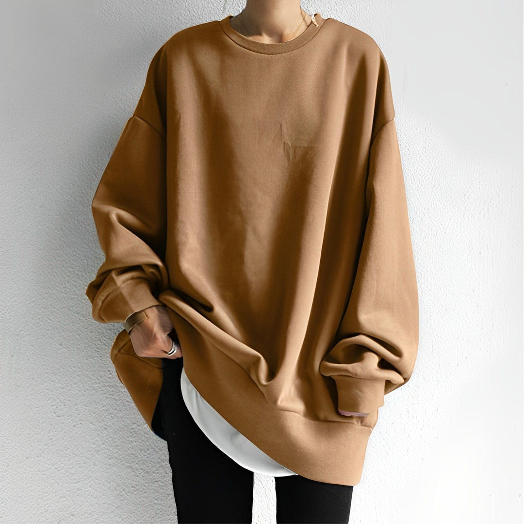 Vivian | Relaxed Oversized Sweater with Textured Fabric and Roomy Fit