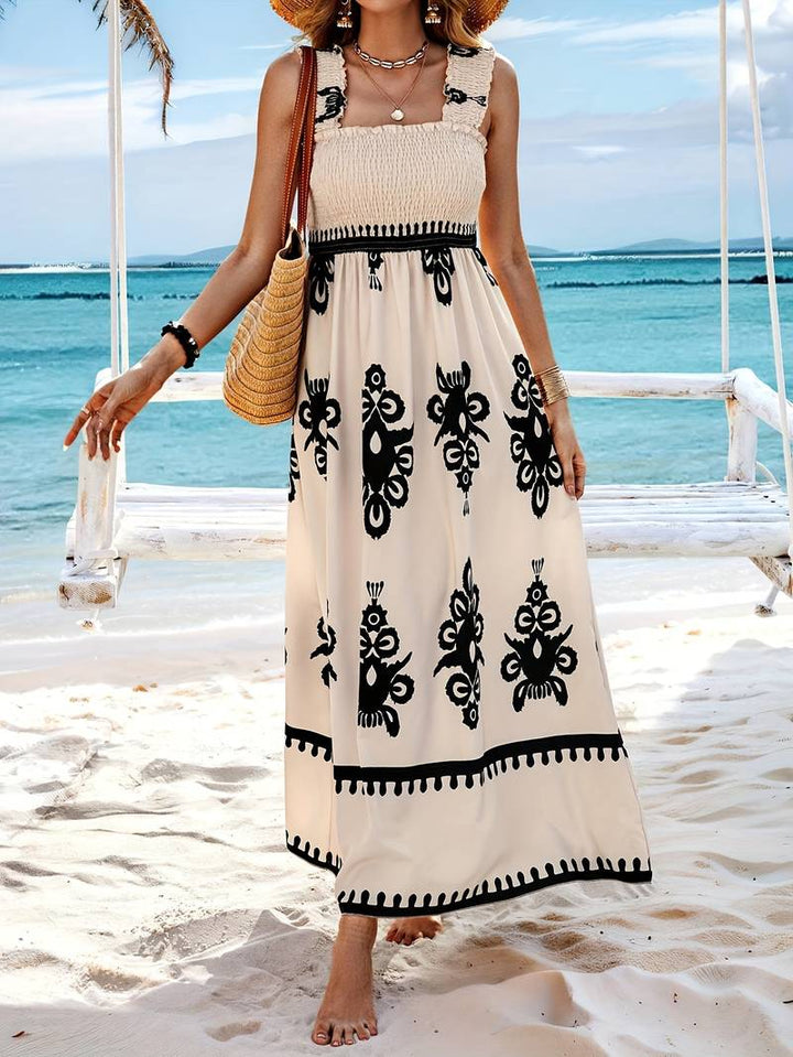 LIVY | Robe maxi brise du désert