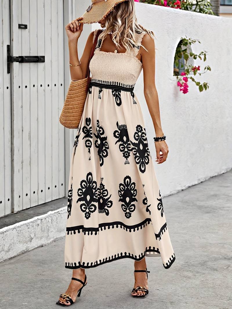 LIVY | Robe maxi brise du désert