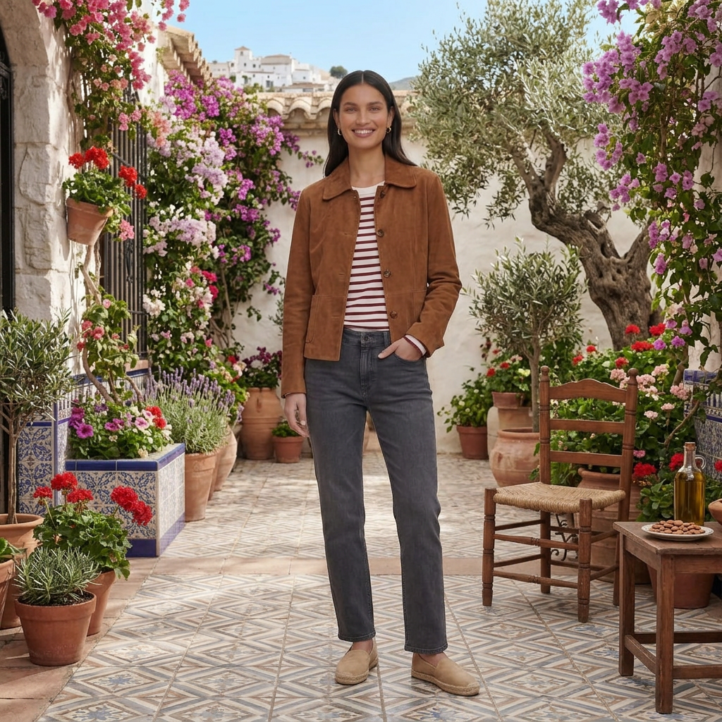 Tabitha | Elegant Women's Suede Jacket with Lightweight Design and Soft Finish