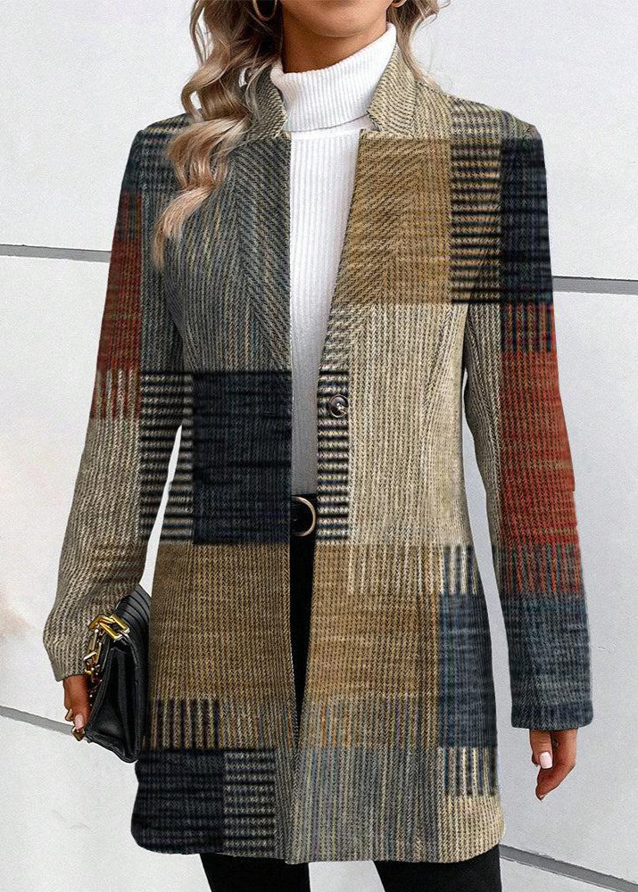 Lina™ | Blazer élégant à motif