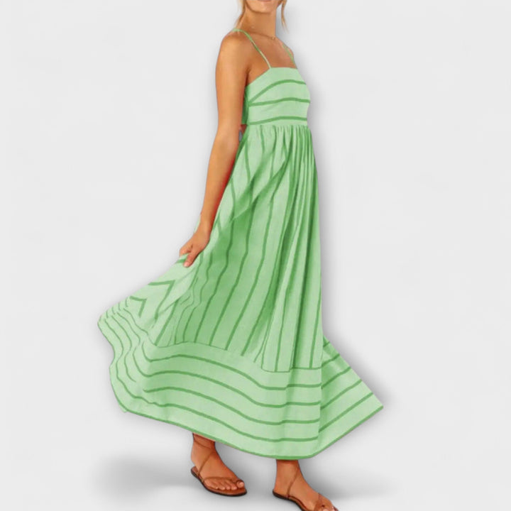 Svea - Robe maxi couleur Bare Bloom