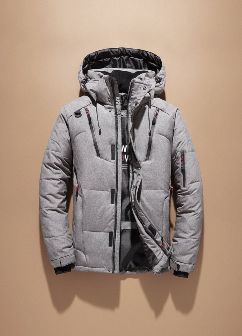 Werner | Insulated Hooded Jacket with Wind-Resistant Slim Design