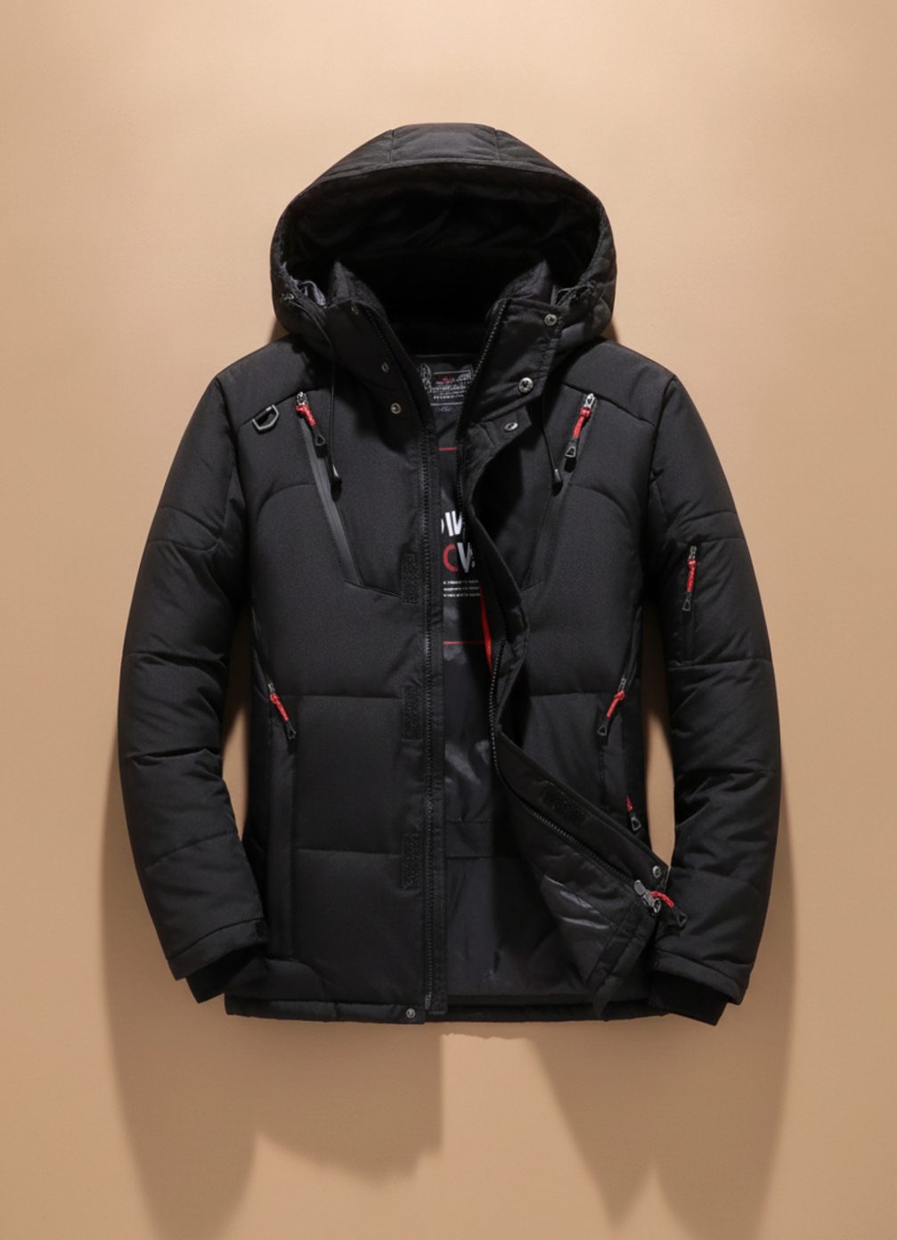 Werner | Insulated Hooded Jacket with Wind-Resistant Slim Design