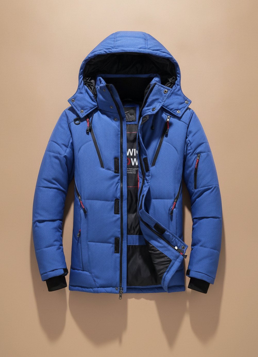 Werner | Insulated Hooded Jacket with Wind-Resistant Slim Design
