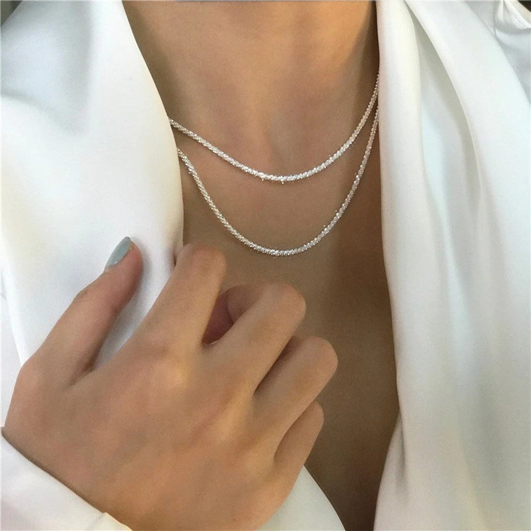 Parure collier Étoile scintillante