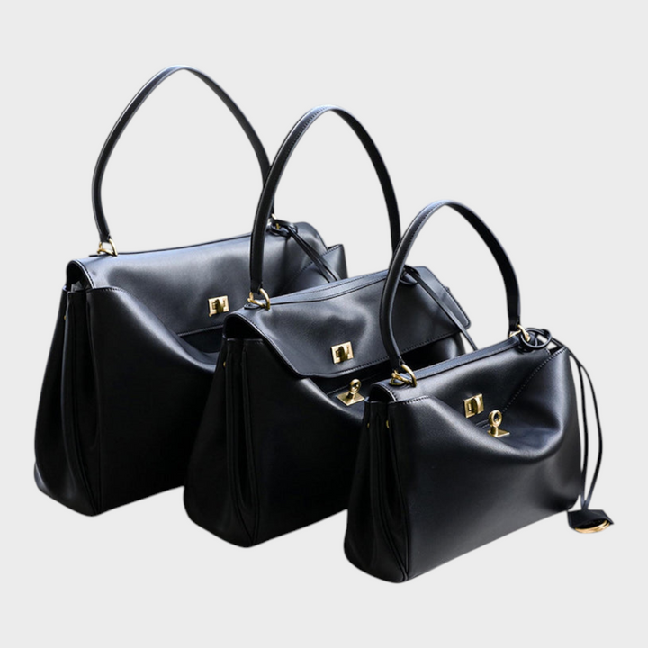 Amandine | Sac à bandoulière à structure souple avec rabat magnétique et bandoulière réglable