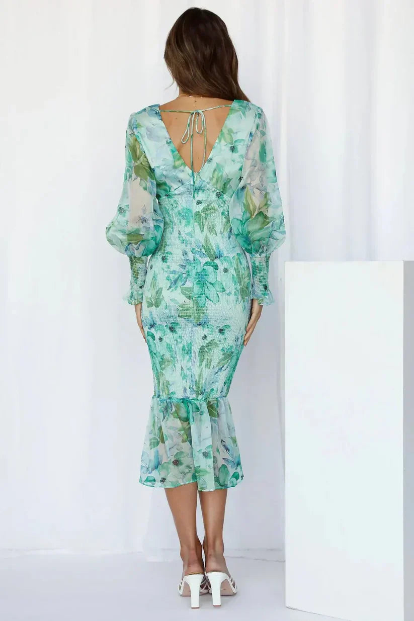 Hazel – Robe maxi chic