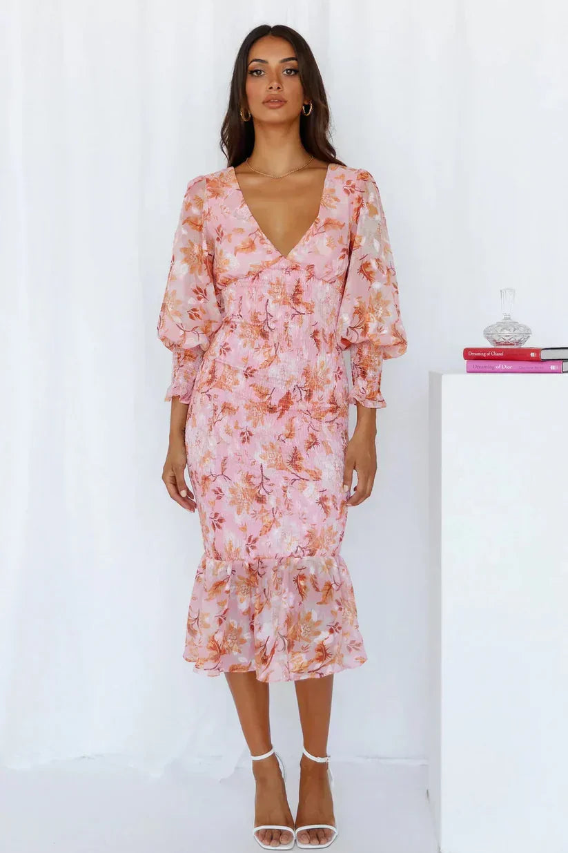 Hazel – Robe maxi chic