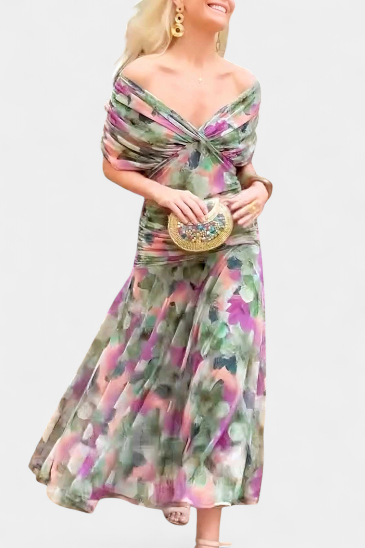Hayden Laluna® | Robe élégante à décolleté en V