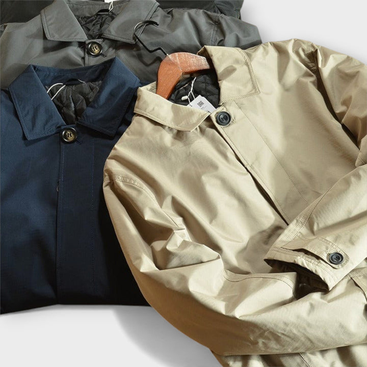 Baptiste | Structured Coat with Quilted Lining and Fitted Cut