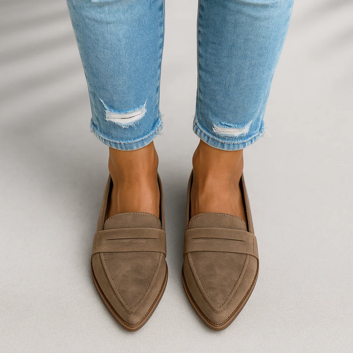 Rosie | Mocassins Orthopédiques en Cuir | Édition Premium