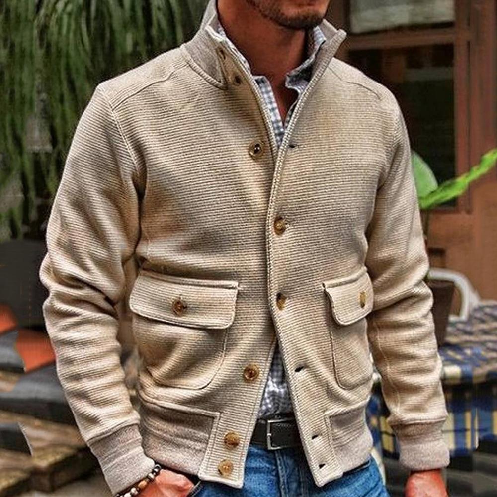 Julian™ – Gilet vintage à col montant