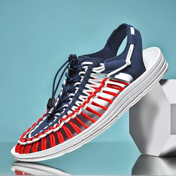 Cole™ - Sandales confortables tissées à la main