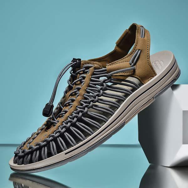 Cole™ - Sandales confortables tissées à la main