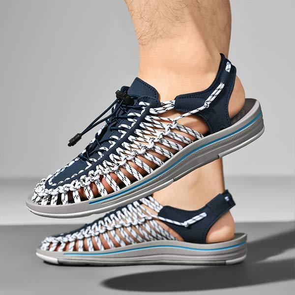 Cole™ - Sandales confortables tissées à la main