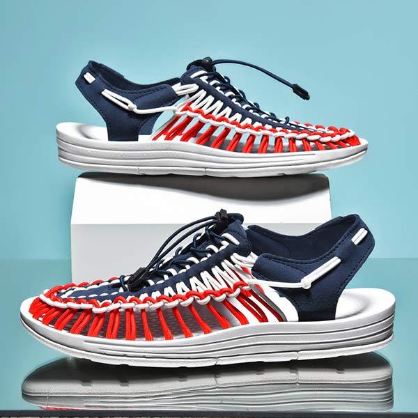 Cole™ - Sandales confortables tissées à la main