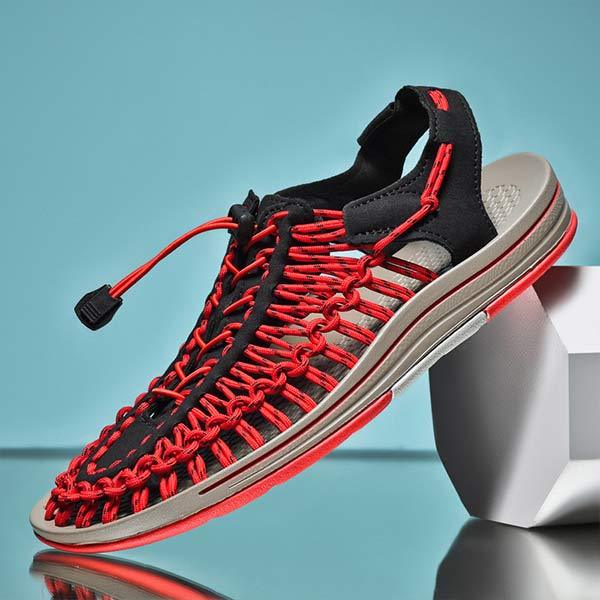 Cole™ - Sandales confortables tissées à la main